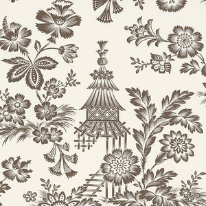 Schumacher - Song Garden - Cocoa - 5007032 - Wallpaper