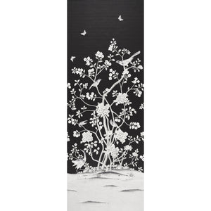 schumacher - chinois palais panel - noir - 5007127 - wallpaper