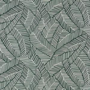 schumacher - abstract leaf - metallic slate - 5007534 - wallpaper
