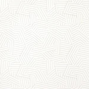 schumacher - deconstructed stripe - greige - 5007970 - wallpaper