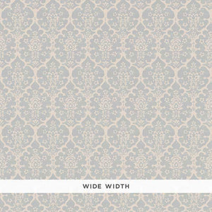 schumacher - burley - orpington blue - 5008034 - wallpaper