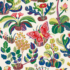 schumacher - exotic butterfly - spring - 5008424 - wallpaper