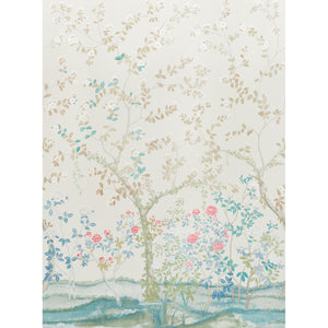 schumacher - madame de pompadour panel set - alabaster - 5008540 - wallpaper