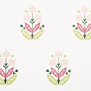 schumacher - floweret paperweave - spring - 5008921 - wallpaper