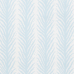 schumacher - creeping fern - slumber blue - 5009451 - wallpaper