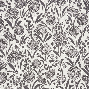 schumacher - chrysanthemum - carbon - 5009553 - wallpaper