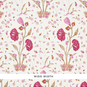 schumacher - khilana floral - spice - 5009951 - wallpaper