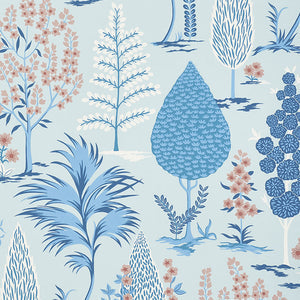 schumacher - pandora - delft & rose - 5009960 - wallpaper