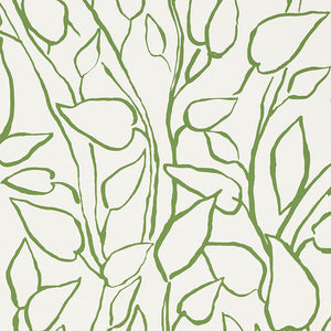 Schumacher - Solandra Vine - Leaf - 5010070 - Wallpaper