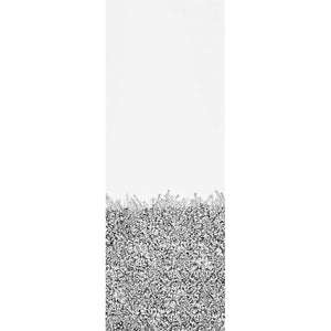 schumacher - greenery galore vinyl panel - black - 5010130 - wallpaper