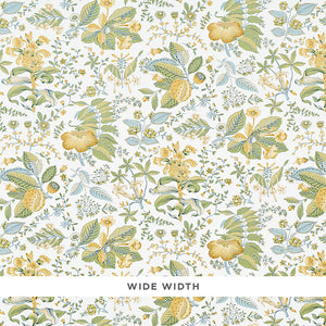 schumacher - pomegranate botanical - citron - 5010442 - wallpaper