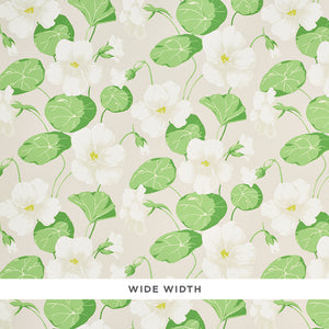 schumacher - nasturtium - stone - 5010472 - wallpaper
