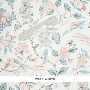 schumacher - campagne - peacock & rouge - 5010512 - wallpaper