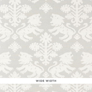 schumacher - regalia sisal - ivory on silver - 5010532 - wallpaper