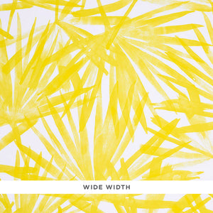 schumacher - sunlit palm - yellow - 5010561 - wallpaper