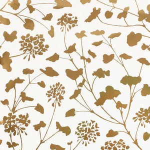 schumacher - pennick mylar - gold - 5010580 - wallpaper