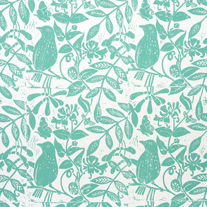 schumacher - bird & bee - seaglass - 5011192 - wallpaper