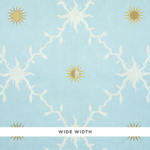 schumacher - palladio trellis - sky - 5011370 - wallpaper