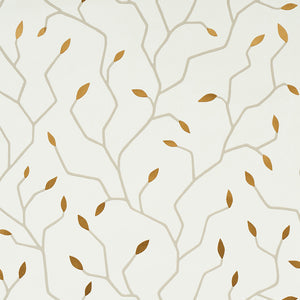 schumacher - cymbeline - ivory & gold - 5011380 - wallpaper
