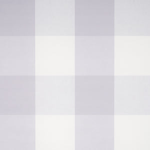 schumacher - willa check large - lavender - 5012355 - wallpaper