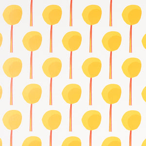 schumacher - topiary - marigold - 5012700 - wallpaper