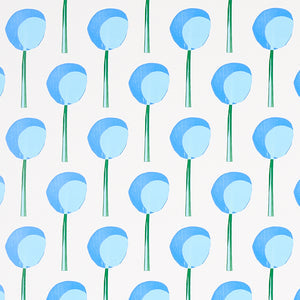 schumacher - topiary - bluebell - 5012701 - wallpaper