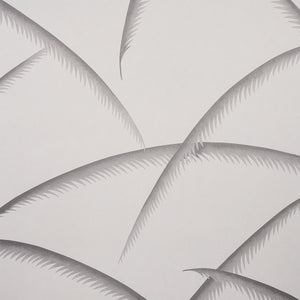 schumacher - deco palms - charcoal - 5013301 - wallpaper