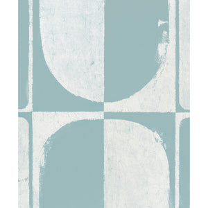 schumacher - the cloisters panel set - soft blue - 5014902 - wallpaper