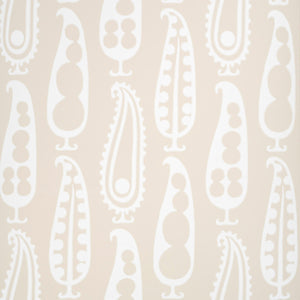 schumacher - paisley peas - natural - 5015382 - wallpaper