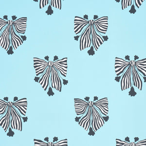 schumacher - bow-wow-wow - aqua - 5015470 - wallpaper