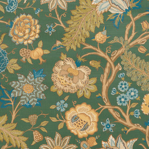 schumacher - darsy tree of life sisal - juniper - 5015641 - wallpaper