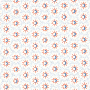 schumacher - lucie - clay & blue - 5015761 - wallpaper