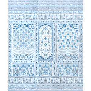 schumacher - montecito panel set - indigo - 5015830 - wallpaper