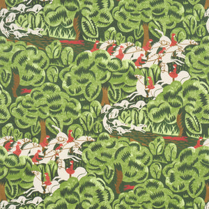 schumacher - margaret schloeman's fox chase - forest - 5016150 - wallpaper