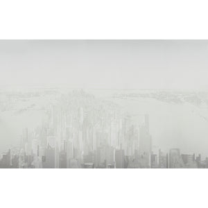 schumacher - pascal campion's new york skyline - soft gray - 5016192 - wallpaper