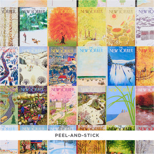 schumacher - the new yorker seasonal covers - multicolor - 5016200 - wallpaper