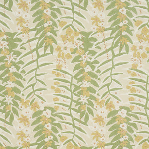 schumacher - ashbee botanical - citron - 5016251 - wallpaper
