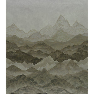 schumacher - atmospheric landscape panel set - misty mountains - 5016530 - wallpaper
