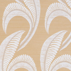 schumacher - banana leaf sisal - oatmeal - 5016550 - wallpaper