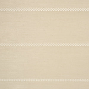 schumacher - checkered stripe sisal - birch - 5016751 - wallpaper