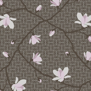 schumacher - magnolia - mineral - 5451 - wallpaper