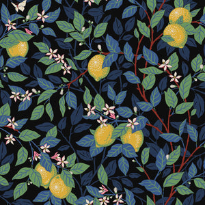 schumacher - citrontrad - spruce and blue - 5703 - wallpaper