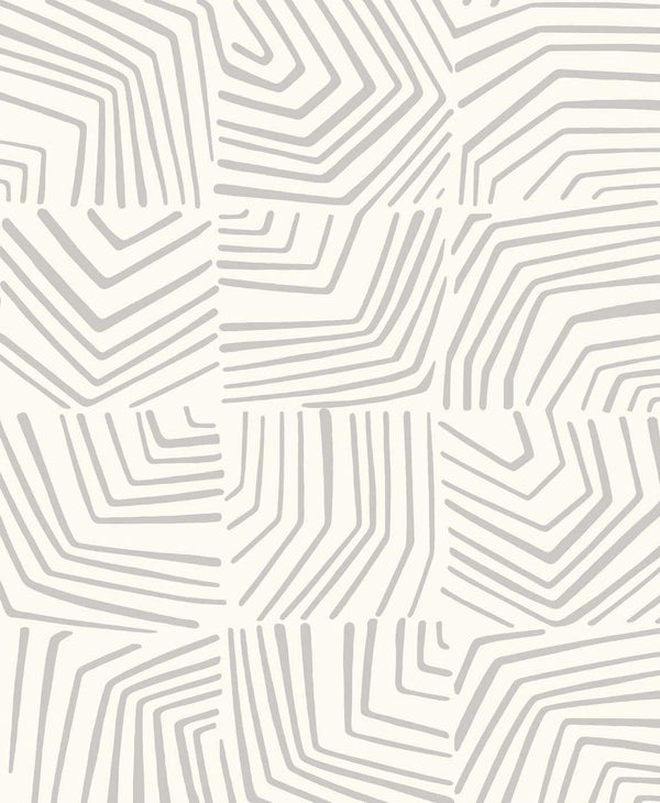 seabrook linework maze fog wallpaper