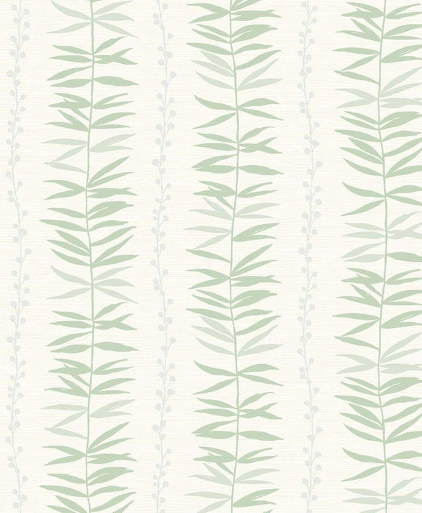 seabrook summer garland forest wallpaper