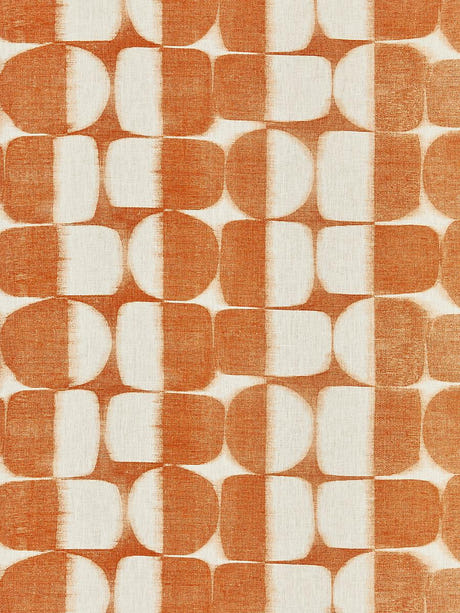 scalamandre rift linen print marigold fabric - scala 16636-002