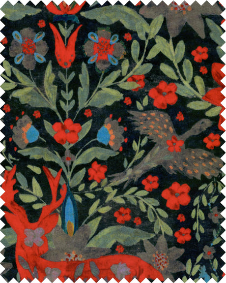 mindthegap der könig black 54" x 39.4" fabric fb00102