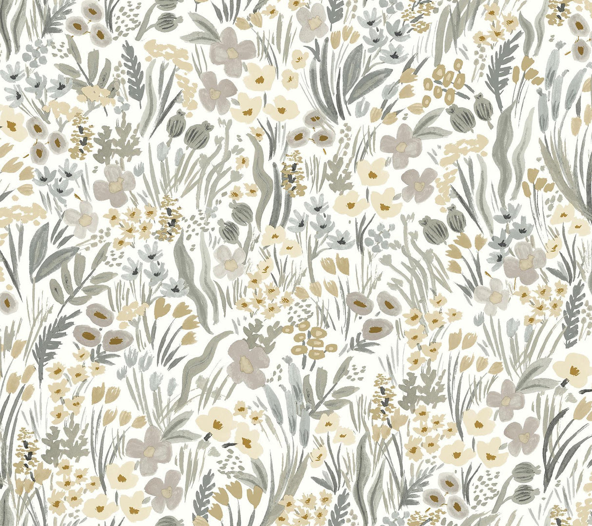 rifle paper co. lea peel and stick linen wallpaper