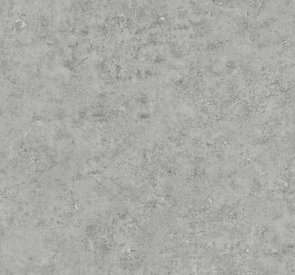 seabrook cement faux stoneware & metallic silver wallpaper