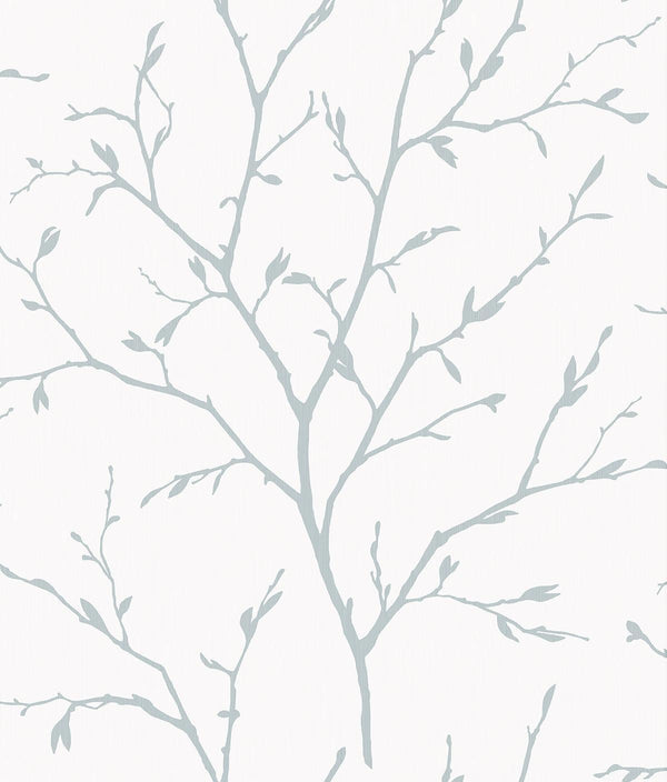 seabrook branching out slate blue wallpaper