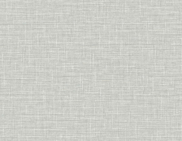 seabrook grasmere weave cool steel wallpaper